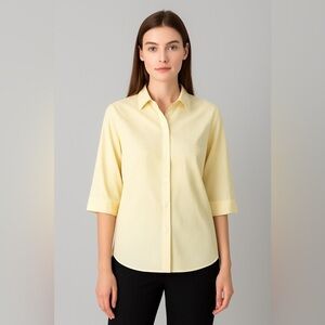 Brooks Brothers Yellow Checkered Shirt 🍋